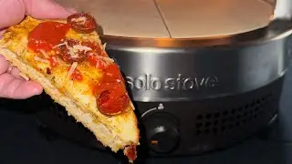 Tavern Style Deep Dish Pizza with @solostove and @UrbanSlicerPizzaWorx #DeepestDish #solostove