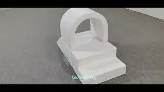 White Soft Play Climbing Set with Slide & Roller Steps | Indoor Playground Equipment for Toddlers 🎠