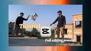 Tutorial | full video editing on CapCut | shirt change editing |