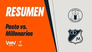 Pasto vs. Millonarios (resumen y goles) | Liga BetPlay Dimayor 2026-1 | Fecha 3