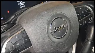 how to remove a 2021 Jeep steering wheel airbag