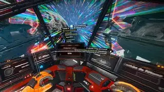 No Man's Sky VR - Flying to Space Station