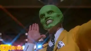 The Mask - 1994 - The Dance Scene - המסכה, סרט 1994  ריקוד משגע, קטע נבחר