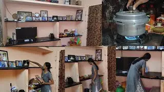 A day in my routine vlog | afternoon simple Lunch and simple cleaning work | Karthikalifestyles