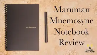 Maruman Mnemosyne Twin Ring Notebook Review 4K