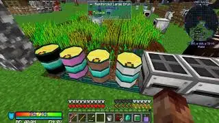 FTB Revelation pink slime mob crusher and material stonework factory
