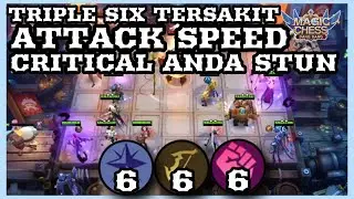 ZHASK MM HYPER CARRY? COMBO 666 CELESTIAL | MAGIC CHESS TIPS & GAMEPLAY