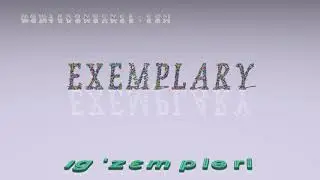 exemplary - pronunciation + Examples in sentences and phrases