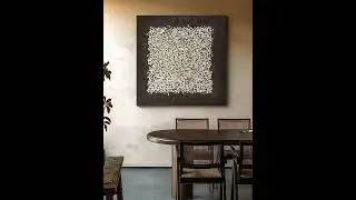 Warmly Design Abstract Texture Painting Prints Stunning Design Square Interior Wall Drawing Decor