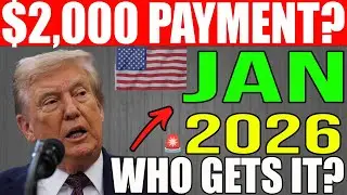 $2,000 Relief Payment Explained 🔥 | January 2026 Stimulus + Tariff Rebate Breakdown