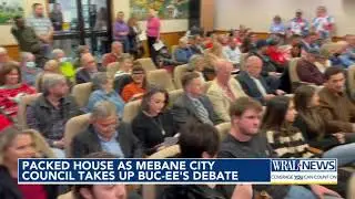 Packed house as Mebane City Council takes up Buc-ee's debate