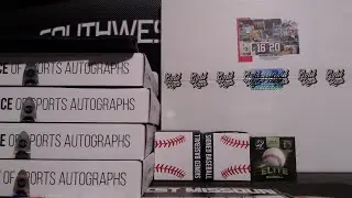 10 ITEM BASEBALL MEMORABILIA MIXER BOX BREAK 2025 HIT PARADE GOLD RUSH RSA 1-21-2026
