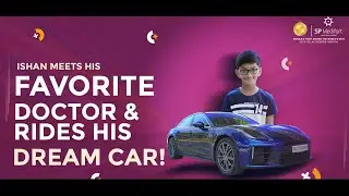 Young Patient at SP Medifort Hospital gets a PORSCHE joyride!