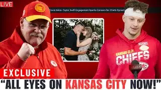 Matchmaker Coach Andy Reid & Travis' Chiefs Teammates REACT To His Engagement With Taylor Swift?!