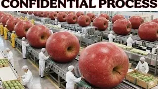 Inside a Giant Apple Juice Factory | Modern Production Process
