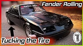 Tucking the tire // Rolling Fender lips for tire clearance // This is easier and gives more room