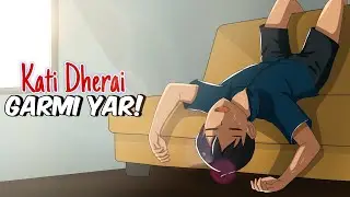 Grilled Alive: A Summer Story 🤒| Nepali Animation video @rajikunnp
