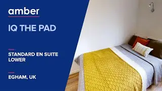 Room Type Standard En Suite - Lower | IQ The Pad | Student Accommodation in Egham, UK | amber