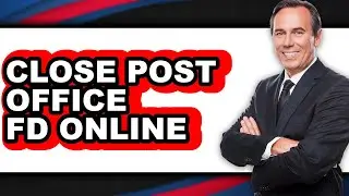 How to Close Post Office Fd Online (only Way)