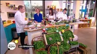 Notre produit du jour : les épinards