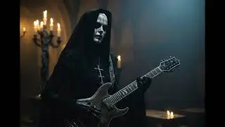Haunting Metal Backing track in Dm