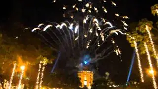 UST QuadriCentennial Fireworks II - Main Building