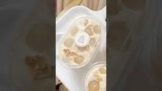 Try the new Vietnamese viral and trendy dessert - Oolong Jasmine Longan Cake! 🫖