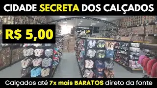 ESSA CIDADE CEARENSE VEM DOMINANDO O RAMO DE CALCADOS E QUASE NINGUEM SABE