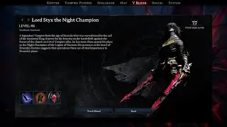 V Rising | Brutal Lord Styx the Night Champion, Frost Approach