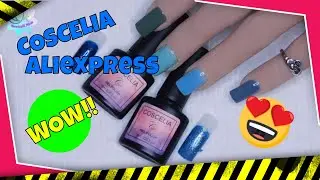 COSCELIA Gel Polish/Swatching/Wow!!Nails At Home #gelpolish #Coscelia #nailsathome #