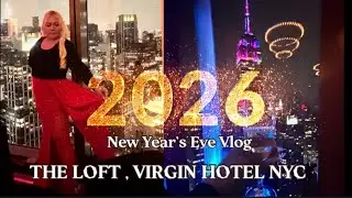 ПРИВЕТ, 2026 ❤️🎆 🎊🌟🥳! Я ходила на новогоднюю вечеринку в The Loft. #nye #nyc #vlog
