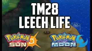 Where to Find TM28 Leech Life in Pokemon Sun and Moon
