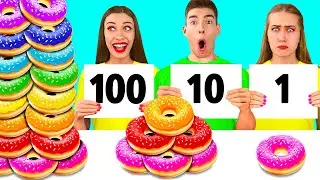 100 Capas de Alimentos Desaf&iacute;o | Fant&aacute;sticos Trucos De Comida por RaPaPa Challenge