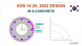 How to use KDS 14 20 Codes in Altair S-CONCRETE