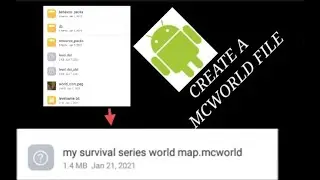 How to create a .mcworld file for minecraft bedrock edition (mcpe/win10)