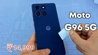 Motorola G96 5G Unboxing | Snapdragon 7s Gen 3 chip⚡144Hz 3D Curved pOLED Display⚡50MP Main Camera