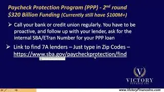 How To Get 100% Loan Forgiveness for Your PPP | Victory Finance Inc.