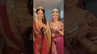 GARUD SERIAL SHOOT.. LAKSHMI JI & PARVATI JI #neethashetty #onset #actor