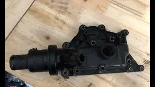 Renault Megan Scenic Thermostat+Gehäuse erneuern//Renault Megan Scenic Thermostat + housing renew