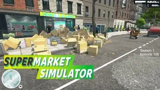 Supermarket Simulator | Products Explode On To The Street | Season 1 Episode 108