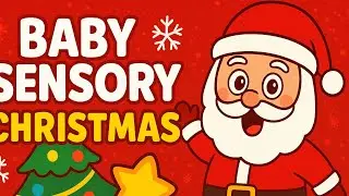 Baby Christmas Lights Sensory Video &ndash; Fun Visuals and Happy Holiday Music