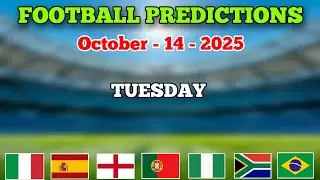 FOOTBALL PREDICTIONS TODAY 14 OCTOBER 2025 | WORLD CUP QUALIFICATION | GOLDEN PICKS PLUS | BETTING