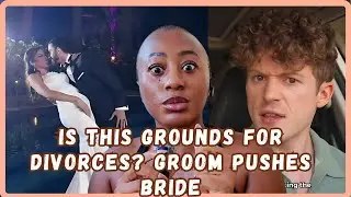 Wedding Prank Or Red Flag! Groom Pushes Bride Into The Pool- People Are Coming For Groom - Viral