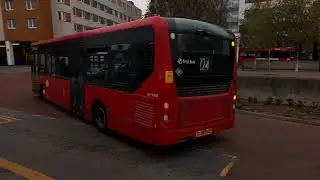 (Last Day) First London DLE30309 YX68URO Route 224 at Central Middlesex Hospital - 10/10/2025