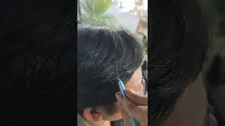 #1131 PLUCK WHITE HAIRS, plucking gray hairs with tweezers MR GREEN
