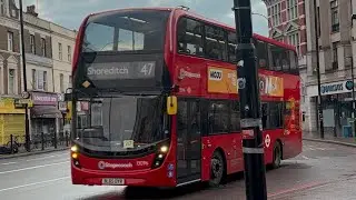 Volvo B5LH ADL Enviro400 MMC Stagecoach London 13096 BL65OYR Route 47 Shoreditch 