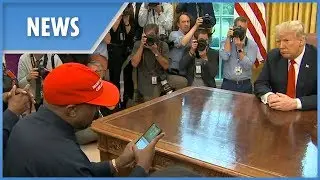 Kanye West reveals iPhone passcode during epic rant in White House with Donald Trump