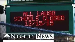 Bomb Threat Triggering Massive L.A. School Closings Called a Hoax | NBC Nightly News
