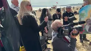 Easter in Exile: a multi-faith vigil for Gaza held in Bournemouth on Holy Saturday 2025. 4th video.