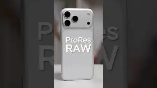 Рабочий процесс с открытым затвором ProRes RAW для iPhone 17 Pro